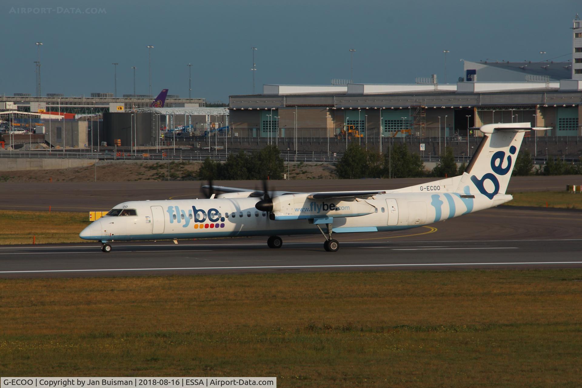 G-ECOO, 2009 De Havilland Canada DHC-8-402Q Dash 8 C/N 4237, Flybe