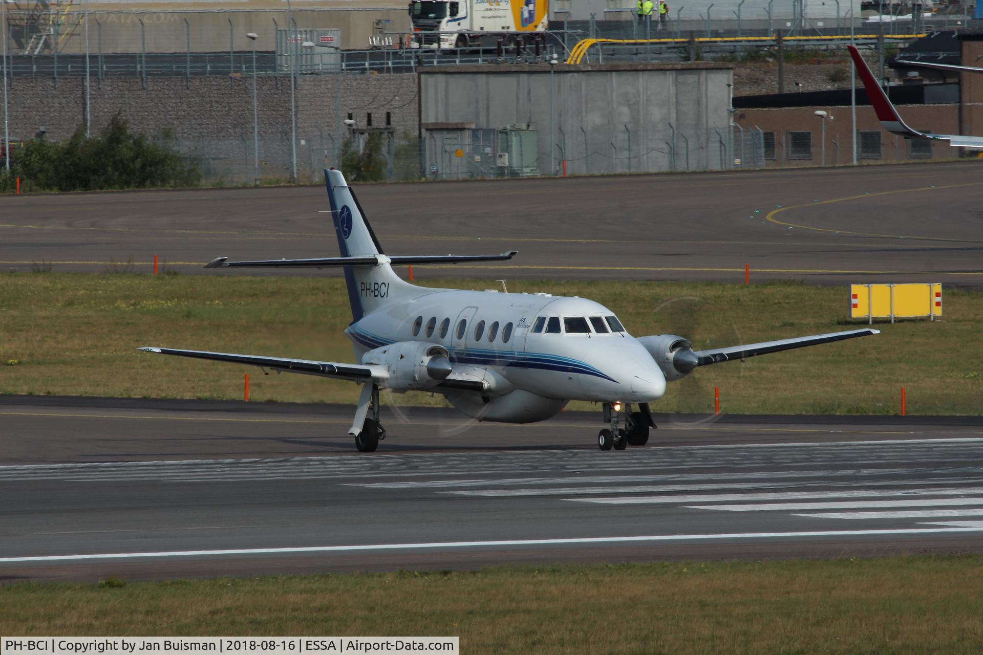 PH-BCI, 1991 British Aerospace BAe-3201 Jetstream C/N 953, AIS Airlines