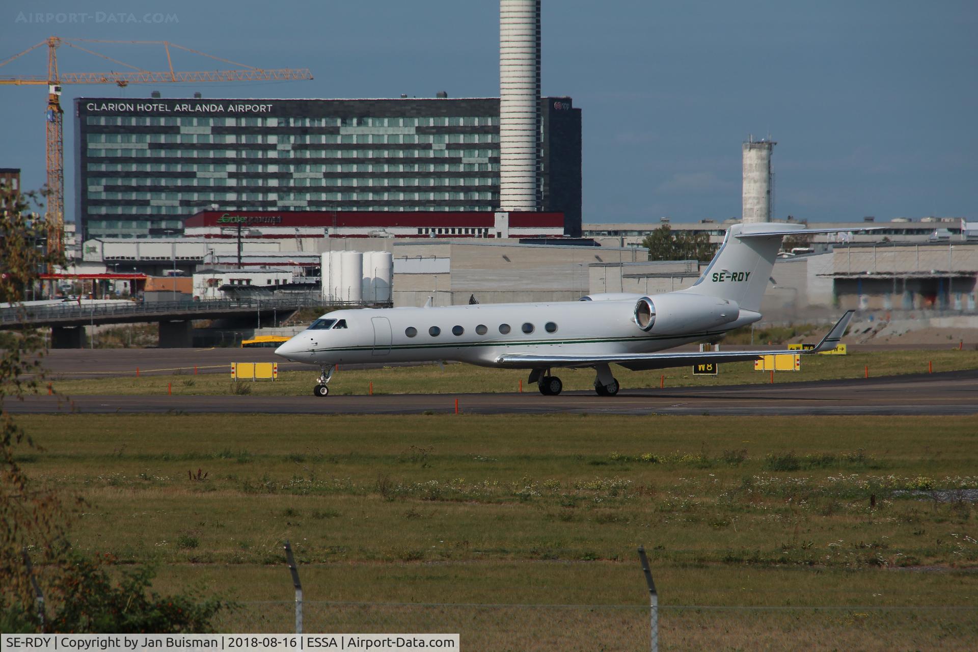 SE-RDY, 2005 Gulfstream Aerospace V-SP G550 C/N 5080, Corporate