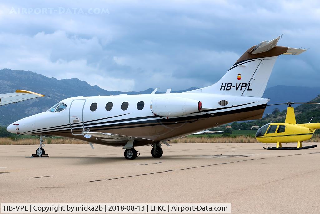 HB-VPL, 2008 Hawker Beechcraft 390 Premier 1A C/N RB-262, Parked