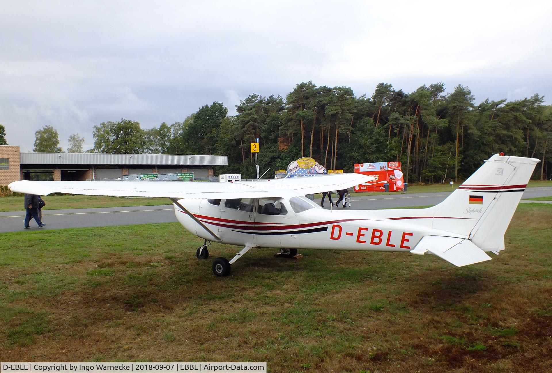 D-EBLE, 1976 Reims F172M Skyhawk Skyhawk C/N 1510, Cessna (Reims) F172M Skyhawk at the 2018 BAFD spotters day, Kleine Brogel airbase