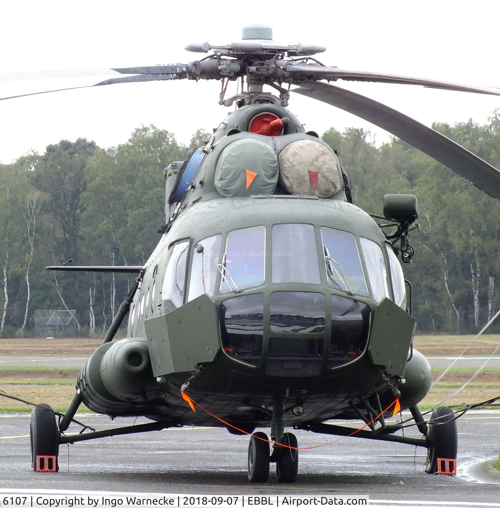 6107, Mil Mi-17-1V C/N 93289, Mil Mi-17-1V HIP of the Polish Army Aviation at the 2018 BAFD spotters day, Kleine Brogel airbase