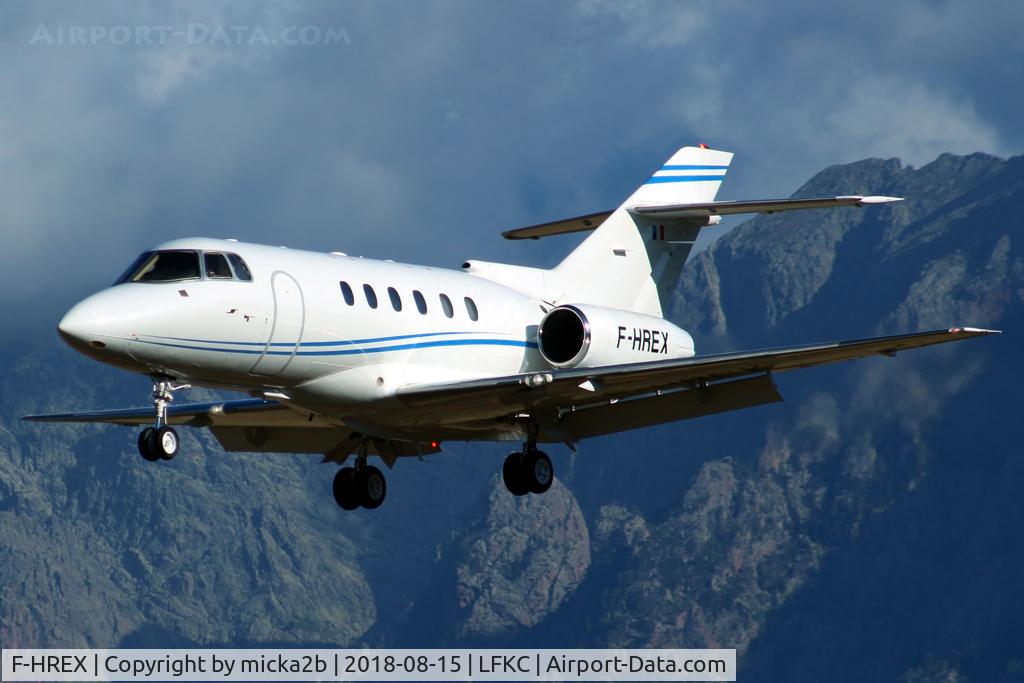 F-HREX, 1997 Raytheon Hawker 800XP C/N 258335, Landing