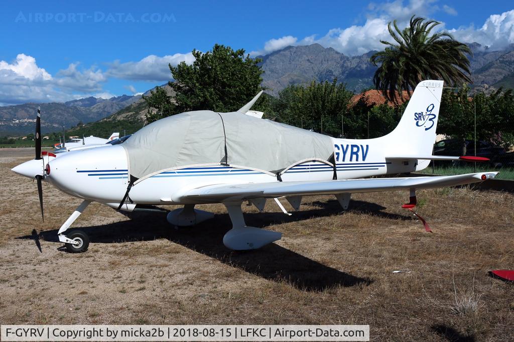 F-GYRV, 2008 Cirrus SRV G3 C/N 1903, Parked