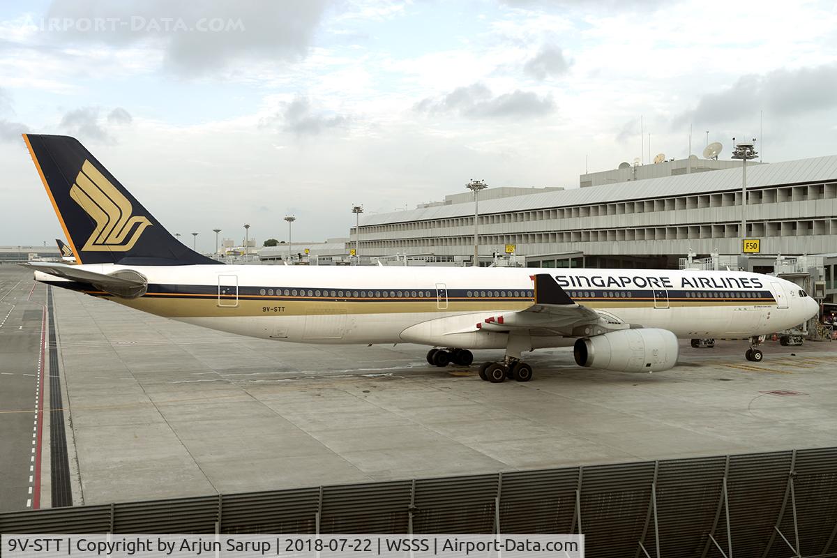 9V-STT, 2013 Airbus A330-343X C/N 1382, Morning arrival of SQ469 from Colombo.