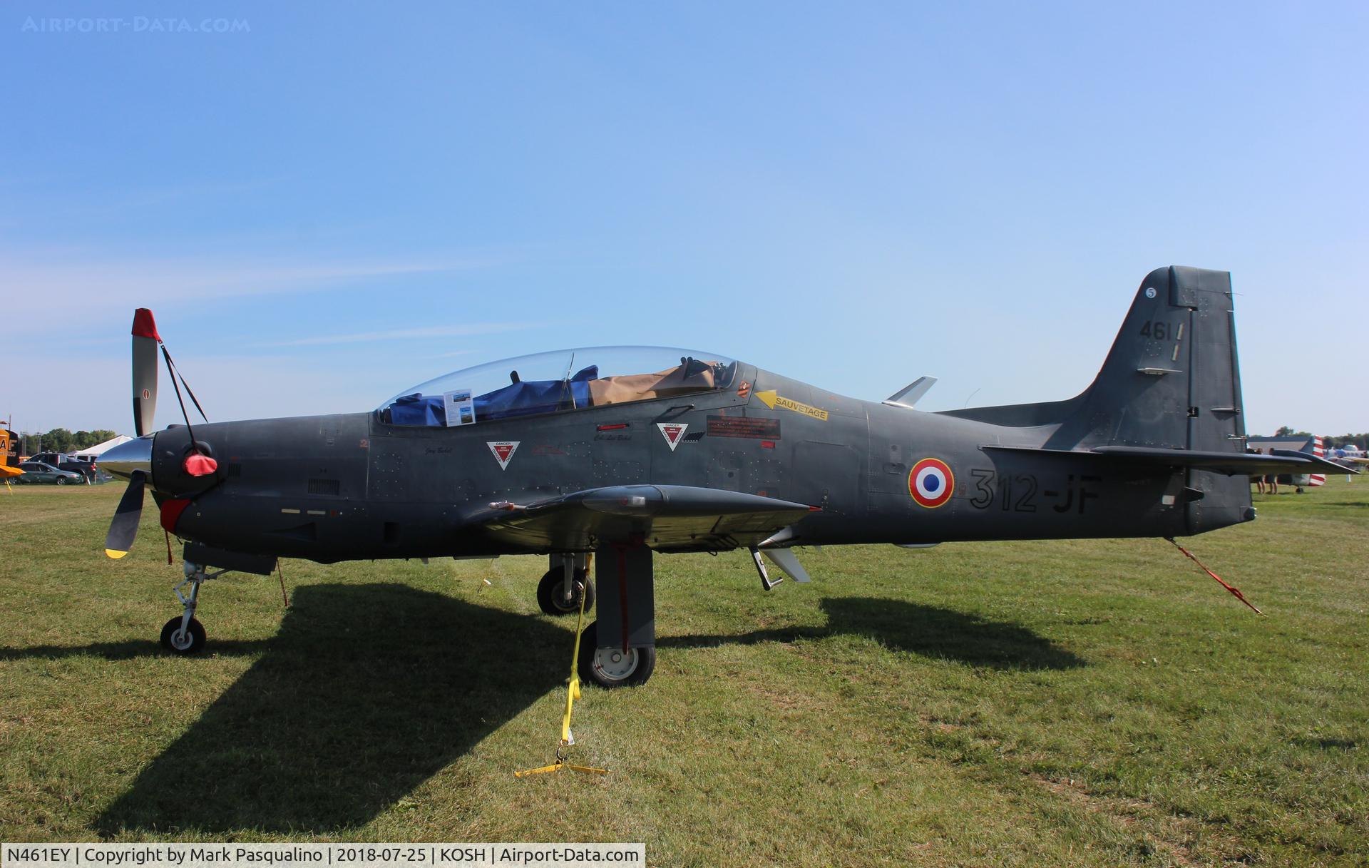 N461EY, Embraer EMB-312F Tucano C/N 312461, Embraer EMB-312F