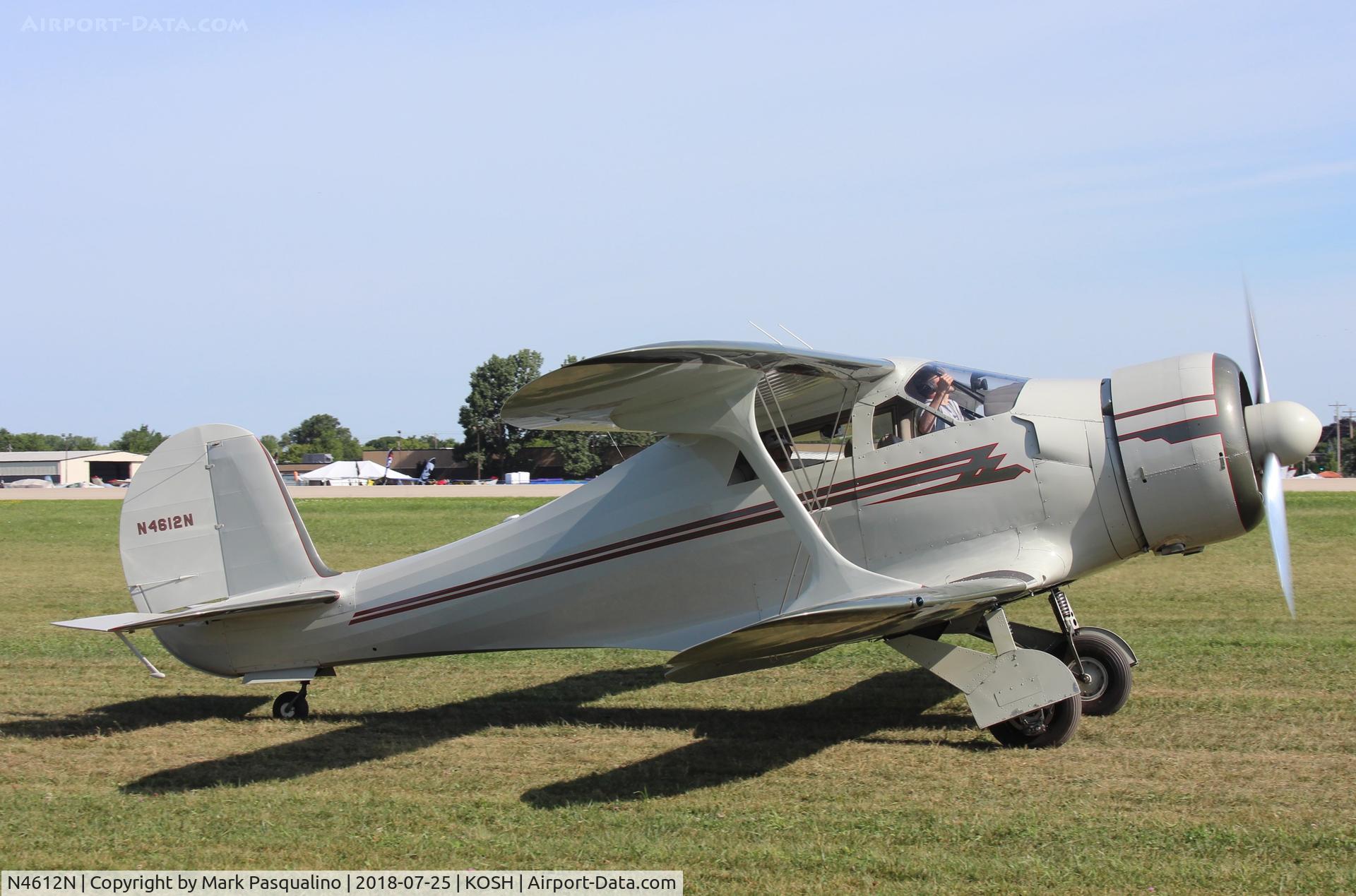 N4612N, 1944 Beech D17S Staggerwing C/N 6874, Beech D17S