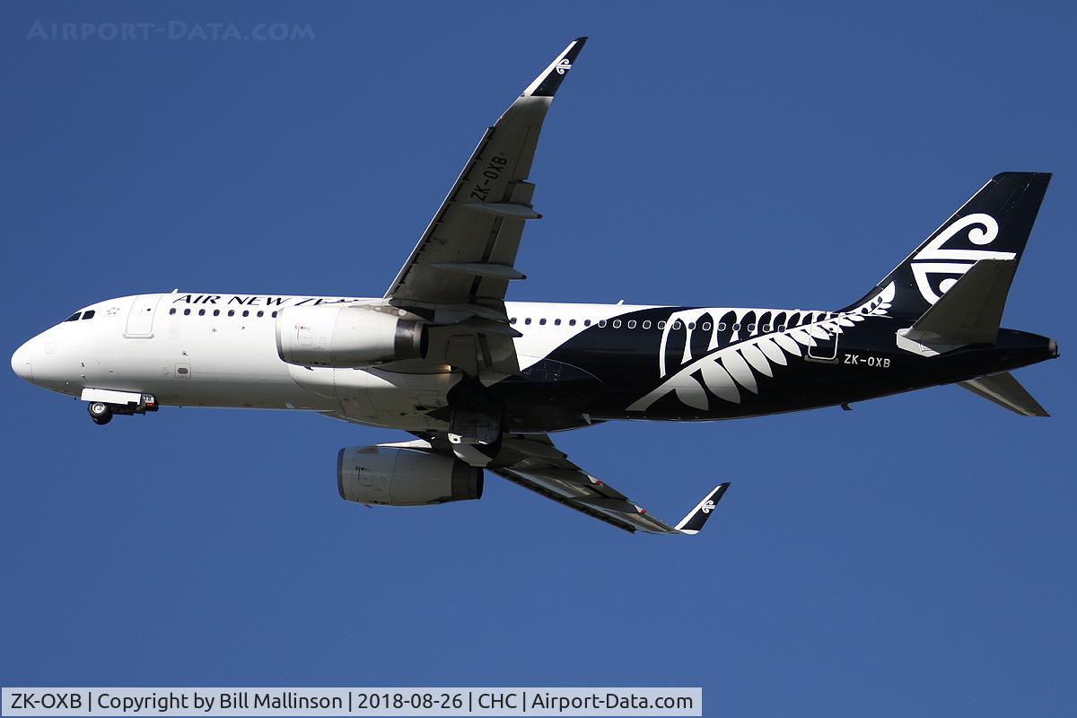 ZK-OXB, 2013 Airbus A320-232 C/N 5682, AWAY TO AKL