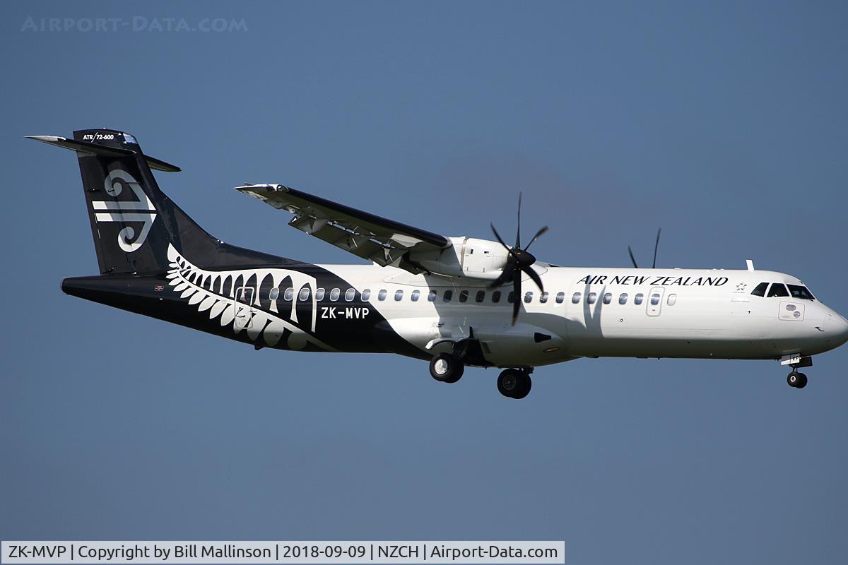 ZK-MVP, 2017 ATR 72-600 C/N 1444, NZ5750 FROM DUD