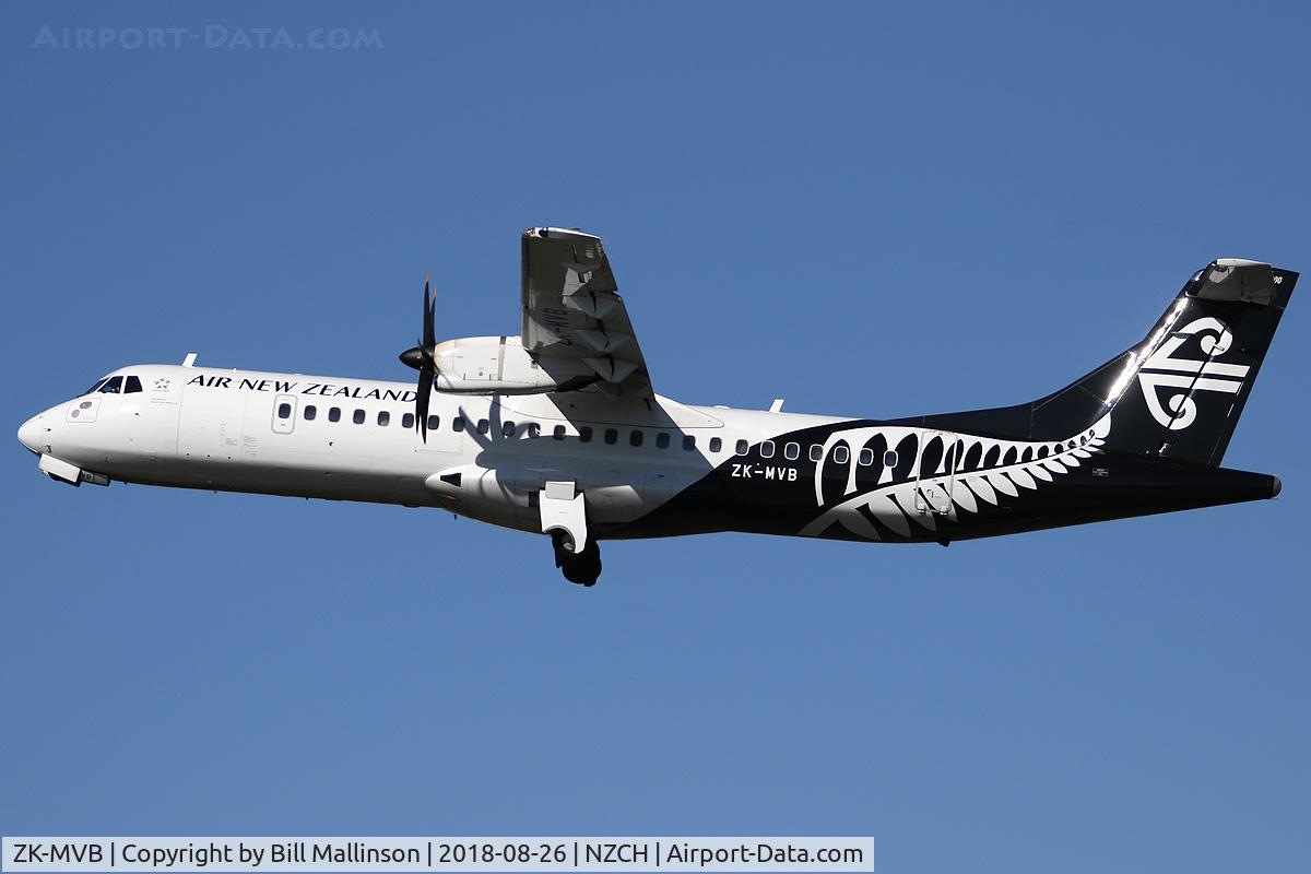 ZK-MVB, 2012 ATR 72-212A C/N 1065, AWAY TO HLZ