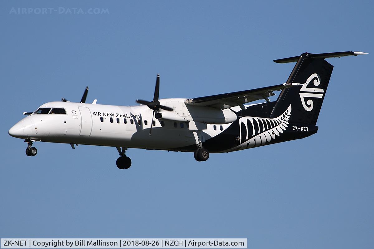 ZK-NET, 2007 De Havilland Canada DHC-8-311 Dash 8 C/N 642, IN FROM NSN