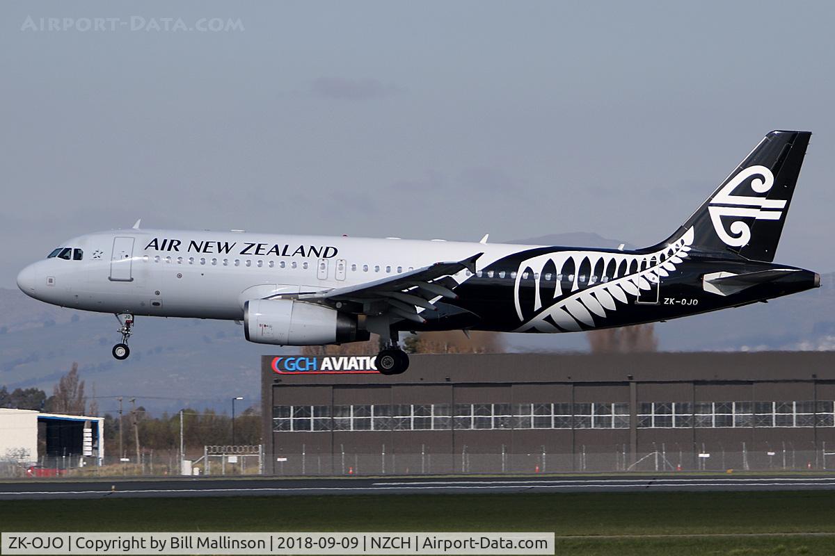 ZK-OJO, 2006 Airbus A320-232 C/N 2663, NZ878 FROM OOL