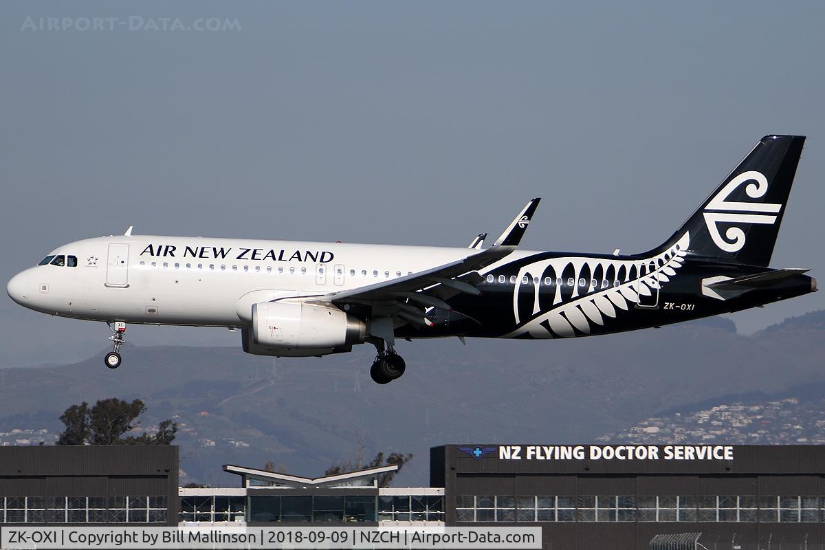 ZK-OXI, 2015 Airbus A320-232 C/N 6533, NZ547 FROM AKL