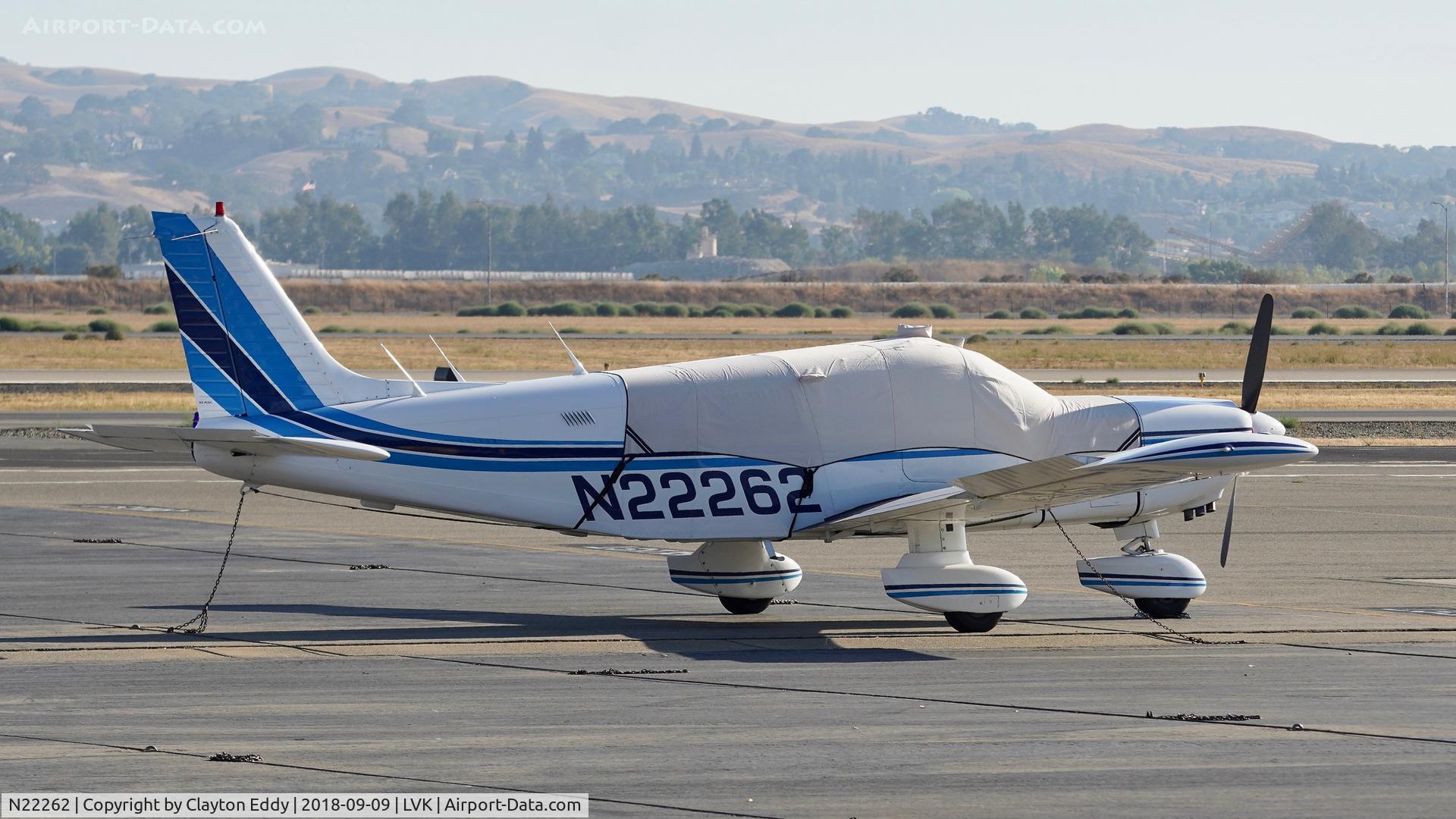 N22262, 1978 Piper PA-32-300 Cherokee Six C/N 32-7840191, Livermore Airport California 2018.