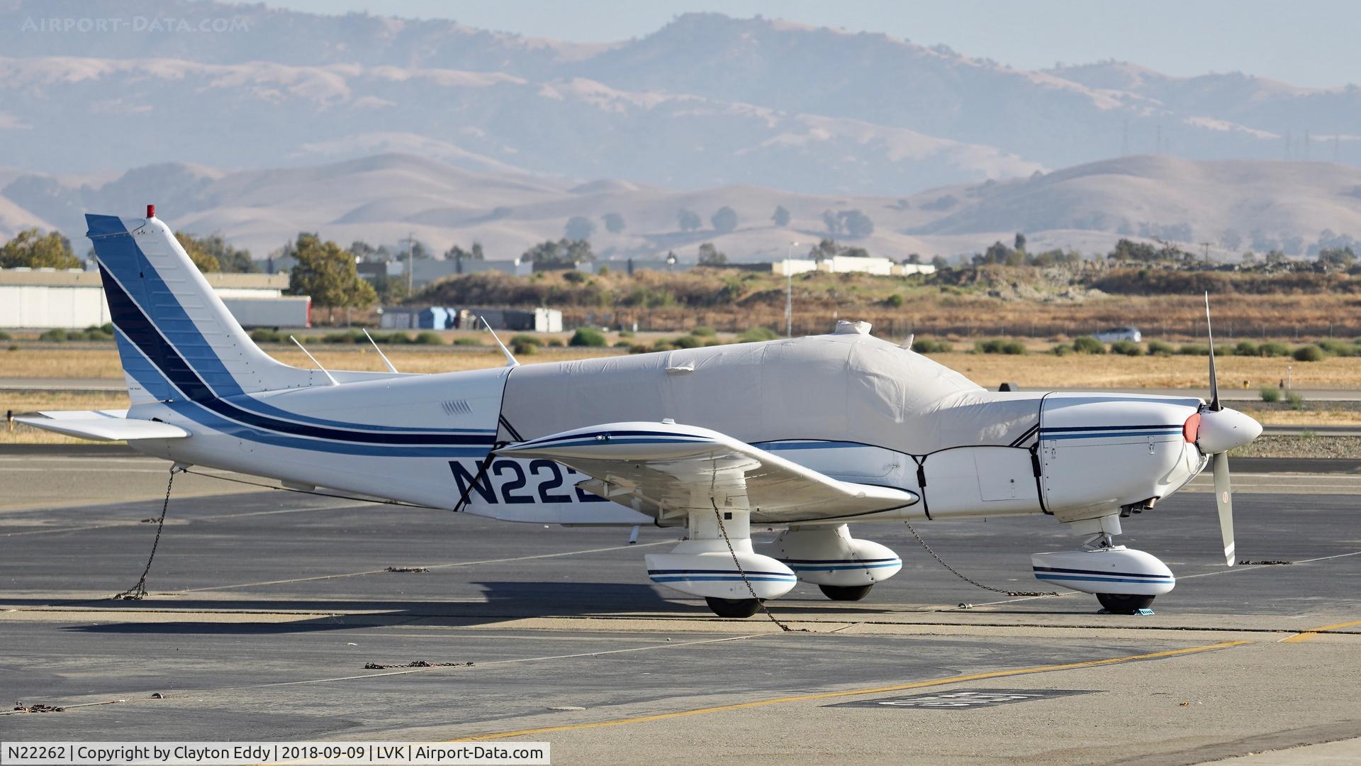N22262, 1978 Piper PA-32-300 Cherokee Six C/N 32-7840191, Livermore Airport California 2018.