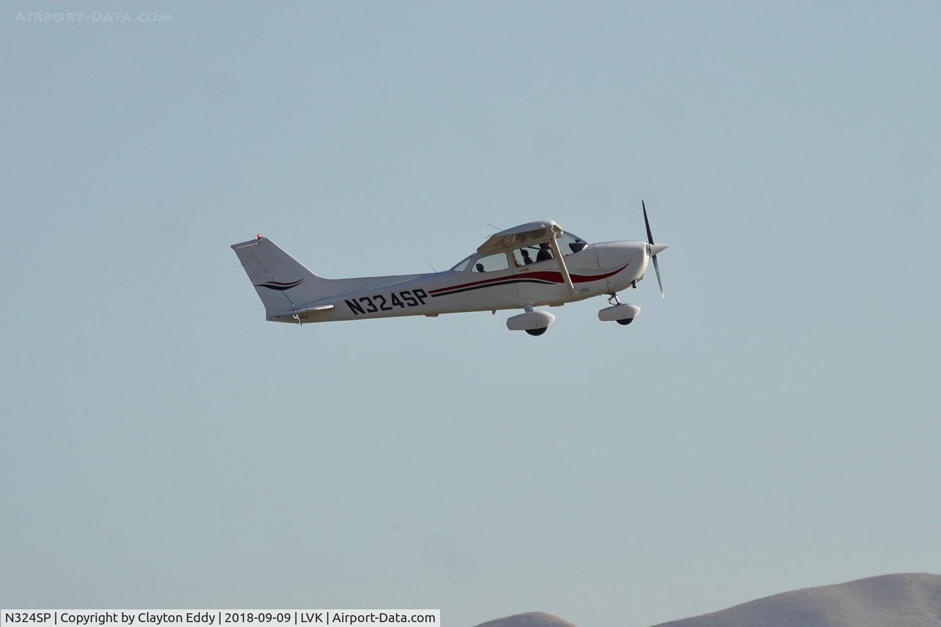 N324SP, 1999 Cessna 172S C/N 172S8249, Livermore Airport California 2018.