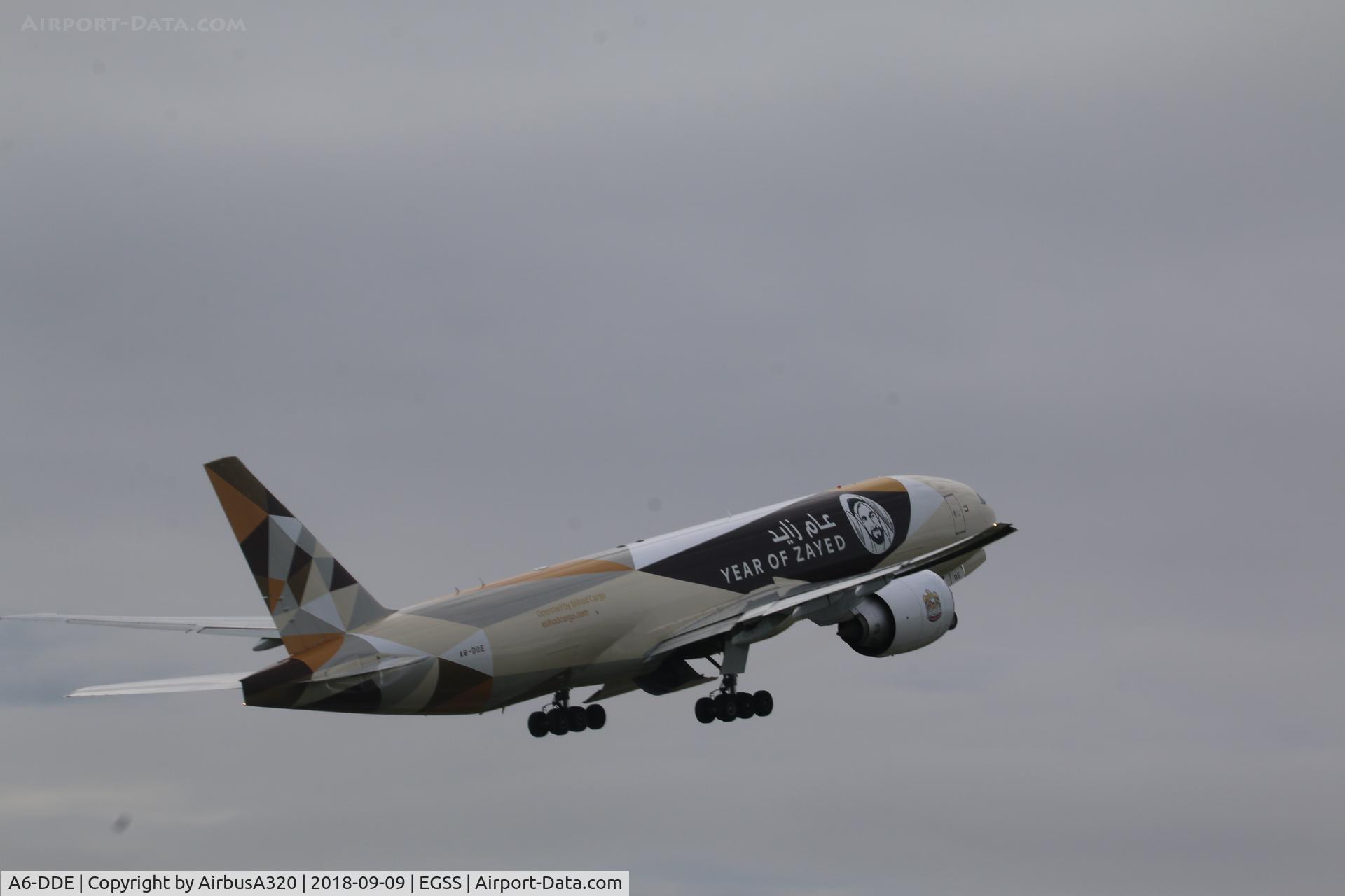 A6-DDE, 2016 Boeing 777-FFX C/N 62745, Year of Zayed livery