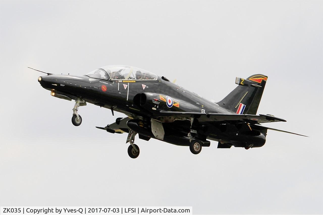ZK035, 2010 British Aerospace Hawk T2 C/N RT026/1264, British Aerospace Hawk T2, Take off rwy 29, St Dizier-Robinson Air Base 113 (LFSI)