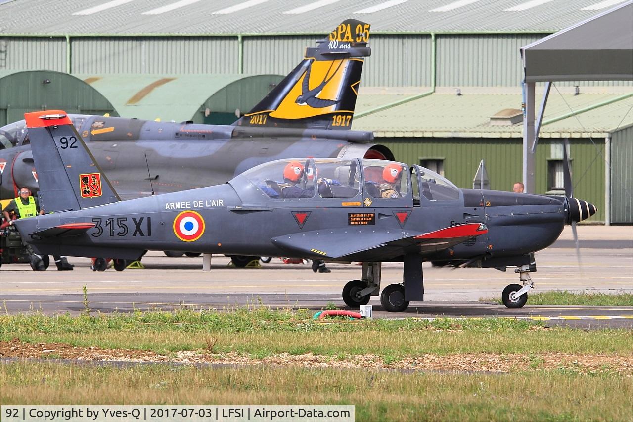 92, Socata TB-30 Epsilon C/N 92, Socata TB-30 Epsilon, Taxiing to rwy 29, St Dizier-Robinson Air Base 113 (LFSI)