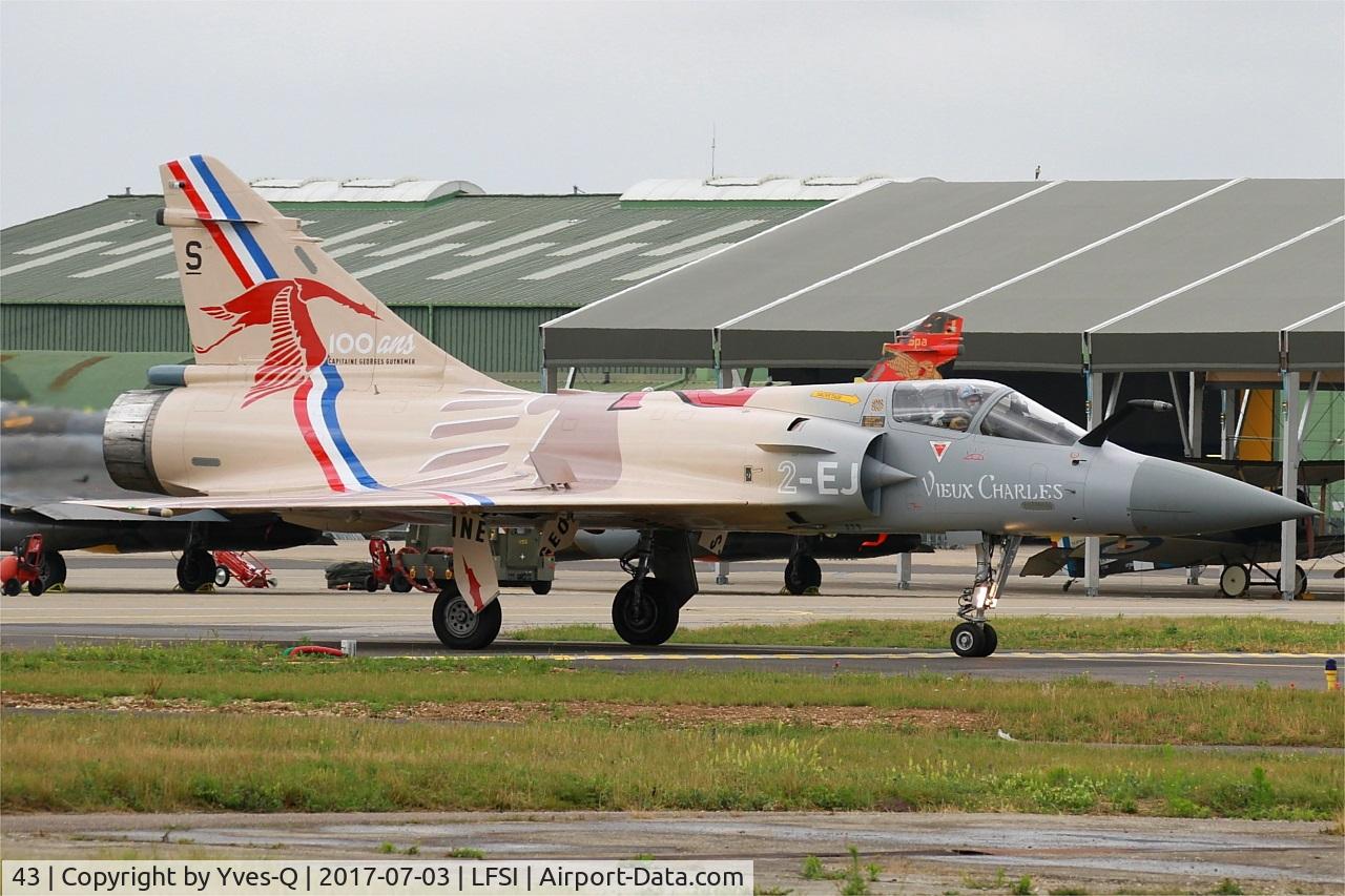43, Dassault Mirage 2000-5F C/N 43, Dassault Mirage 2000-5F, Taxiing to rwy 29, St Dizier-Robinson Air Base 113 (LFSI)