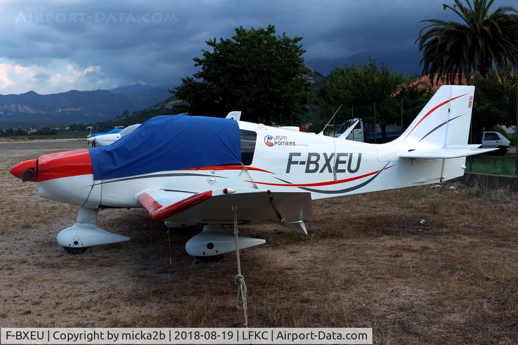 F-BXEU, Robin DR-400-140B Major C/N 1023, Parked. Crashed at Loches (France) after mid-air collision, killing all occupants (3)