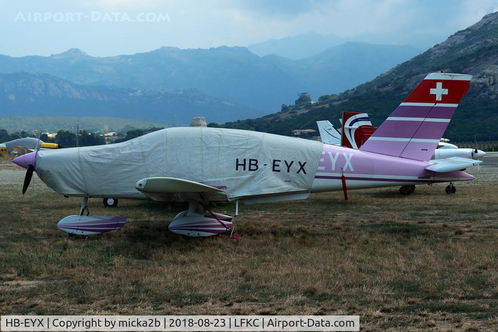 HB-EYX, 1980 Socata TB-10 Tobago C/N 110, Parked