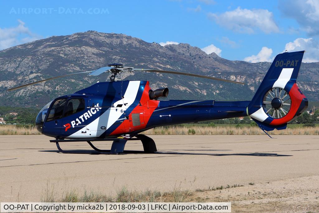 OO-PAT, 2007 Eurocopter EC-130B-4 (AS-350B-4) C/N 4276, Parked