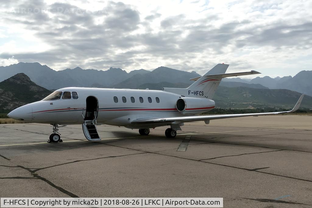 F-HFCS, 2008 Hawker Beechcraft 900XP C/N HA-0073, Parked