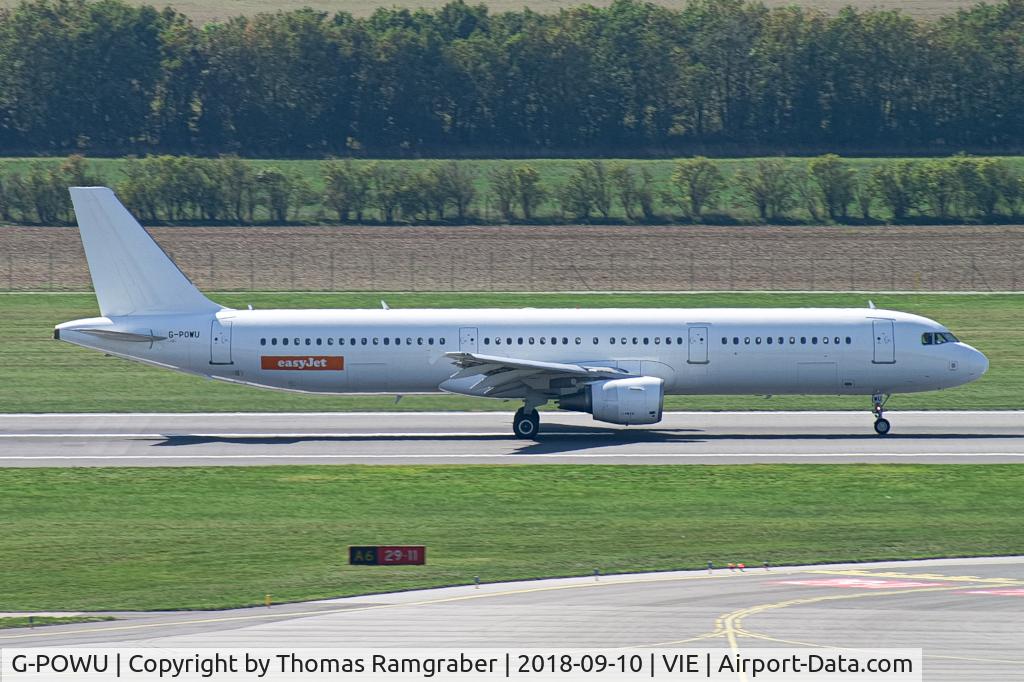 G-POWU, 2008 Airbus A321-211 C/N 3708, easyJet Airline (Titan Airways) Airbus A321