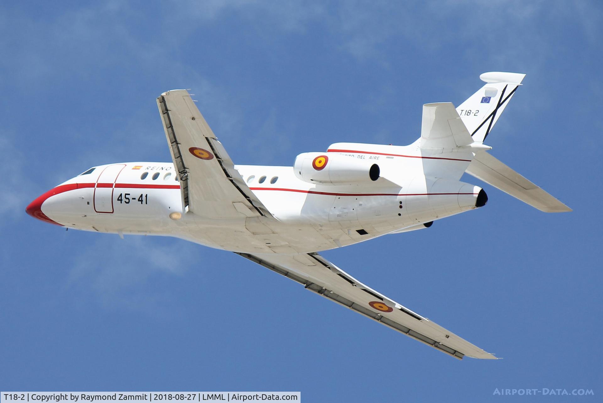 T18-2, 1990 Dassault Falcon 900 C/N 90, Dassault Falcon 900 T.18-2 (45-41) Spanish Air Force