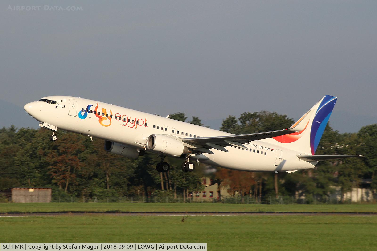 SU-TMK, 2009 Boeing 737-82R C/N 35702, Fly Egypt B737-800 @GRZ