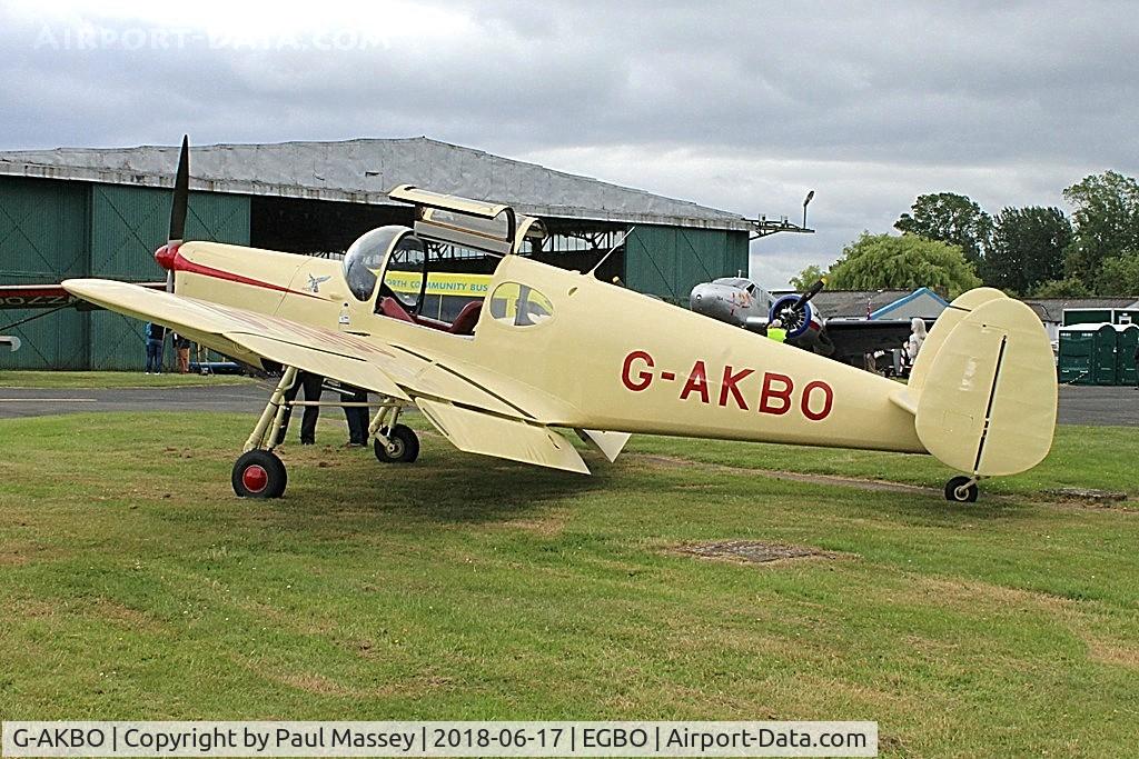 G-AKBO, 1947 Miles M38 Messenger 2A C/N 6378, Project Propeller Day.