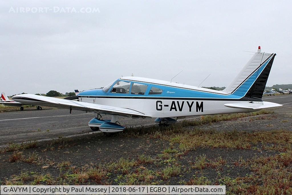 G-AVYM, 1968 Piper PA-28-180 Cherokee C/N 28-4638, Project Propeller Day.