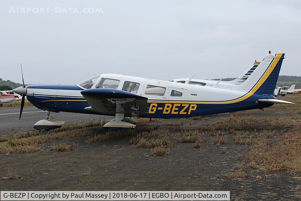 G-BEZP, 1977 Piper PA-32-300 Cherokee Six Cherokee Six C/N 32-7740087, Project Propeller Day. Ex:-N38572.