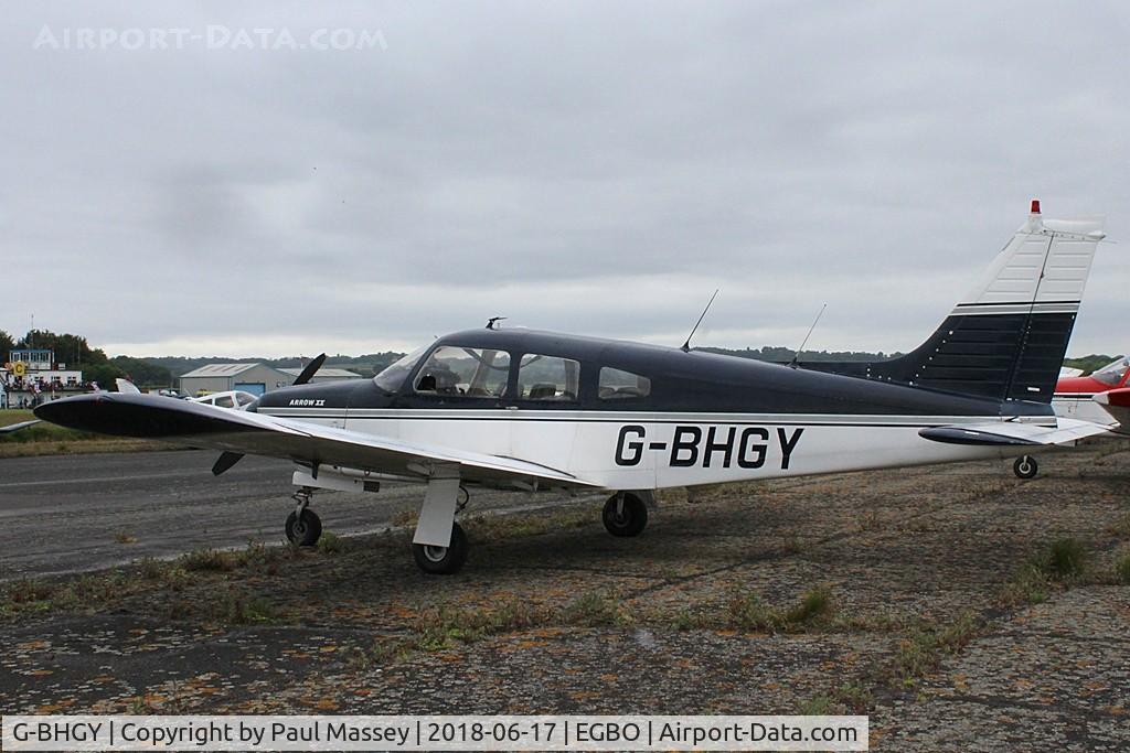 G-BHGY, 1973 Piper PA-28R-200-2 Cherokee Arrow II C/N 28R-7435086, Project Propeller Day. Ex:-PH-NSL,N57365.