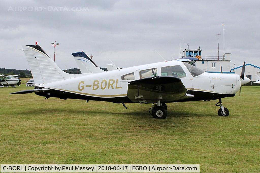 G-BORL, 1978 Piper PA-28-161 Cherokee Warrior II C/N 28-7816256, Project Propeller Day. Ex:-N2190M.