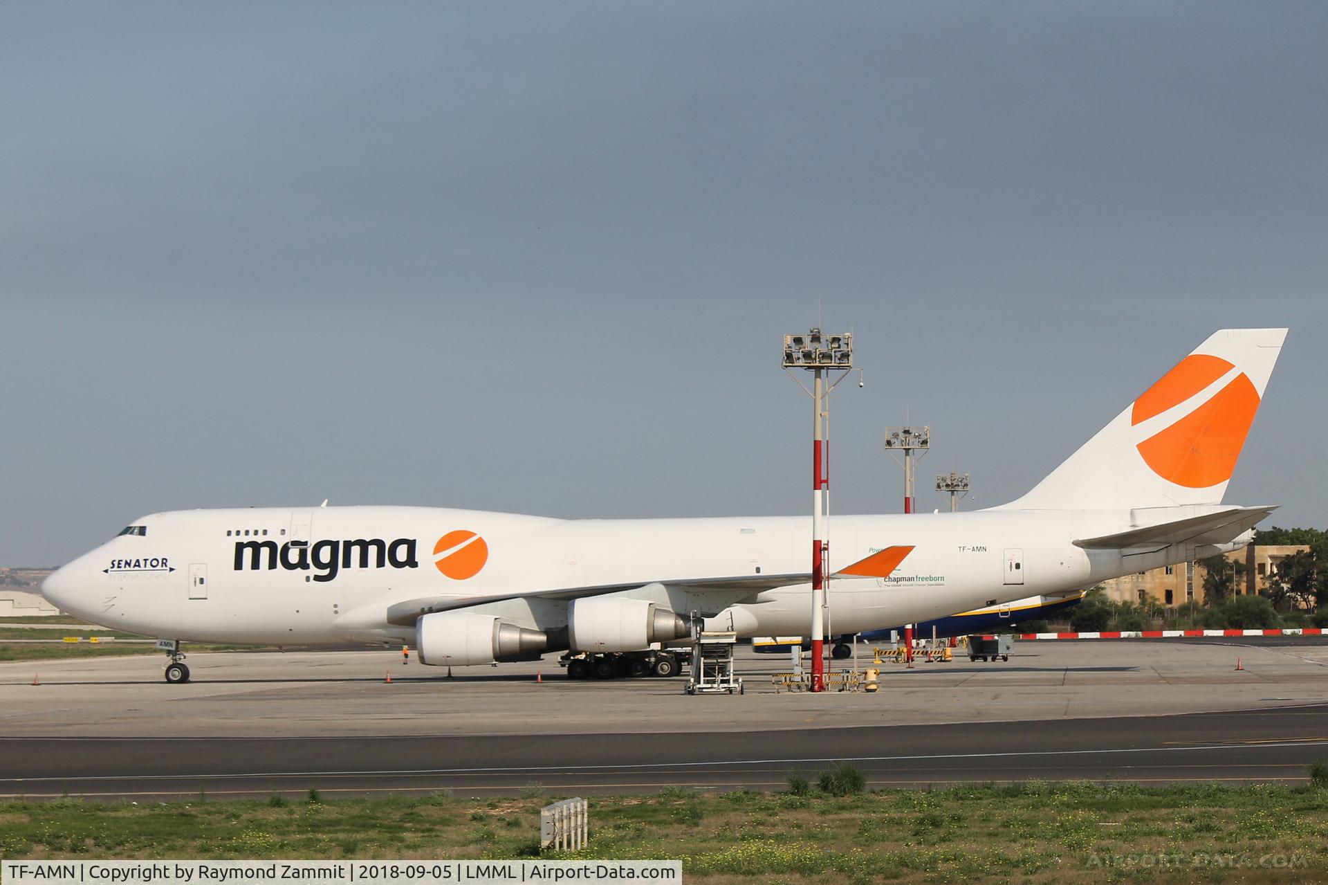 TF-AMN, 1998 Boeing 747-4F6 C/N 27602, B747 TF-AMN Magma Aviation