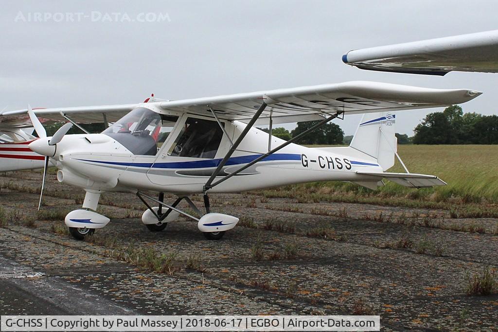G-CHSS, 2012 Comco Ikarus C42 FB80 Bravo C/N 1209-7224, Project Propeller Day.