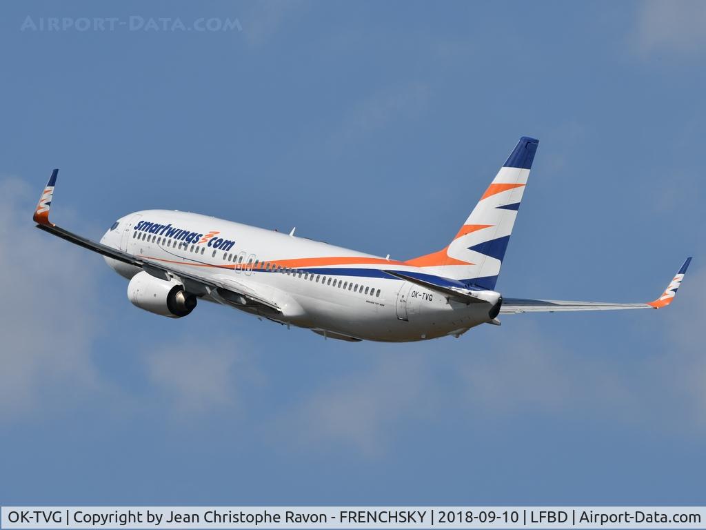 OK-TVG, 2007 Boeing 737-8Q8 C/N 30719, QS4403 to Clermont-Ferrand (CFE)