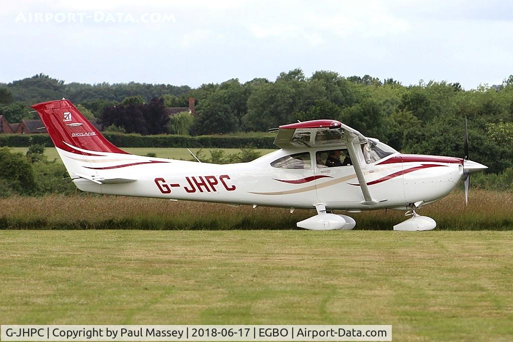 G-JHPC, 2008 Cessna 182T Skylane C/N 18282125, Project Propeller Day. Ex:-N63108.
