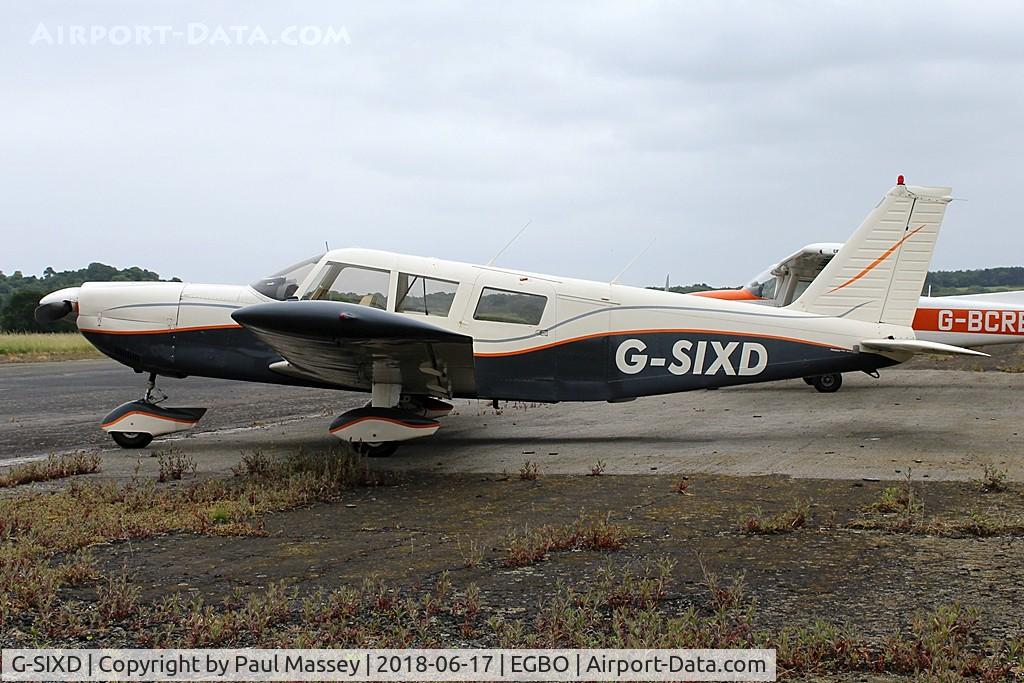 G-SIXD, 1970 Piper PA-32-300 Cherokee Six Cherokee Six C/N 32-7140007, Project Propeller Day. Ex:-HB-OMH,N8615N.