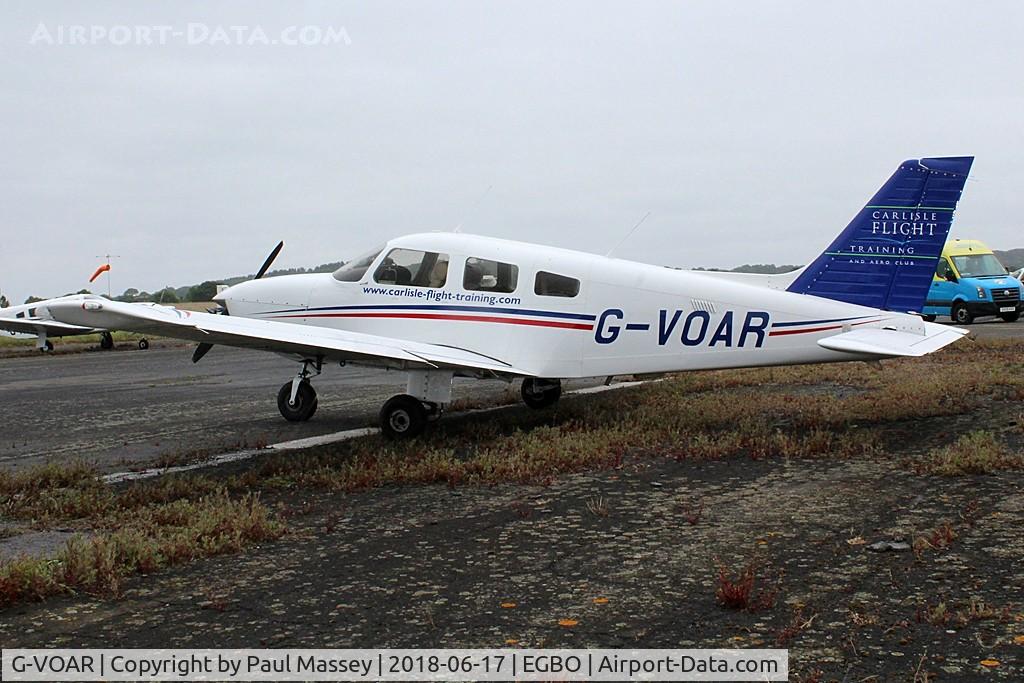 G-VOAR, 1995 Piper PA-28-181 Cherokee Archer III C/N 28-43011, Project Propeller Day. Operated by Carlisle Flight Training Ltd. Ex:-N9256Q.