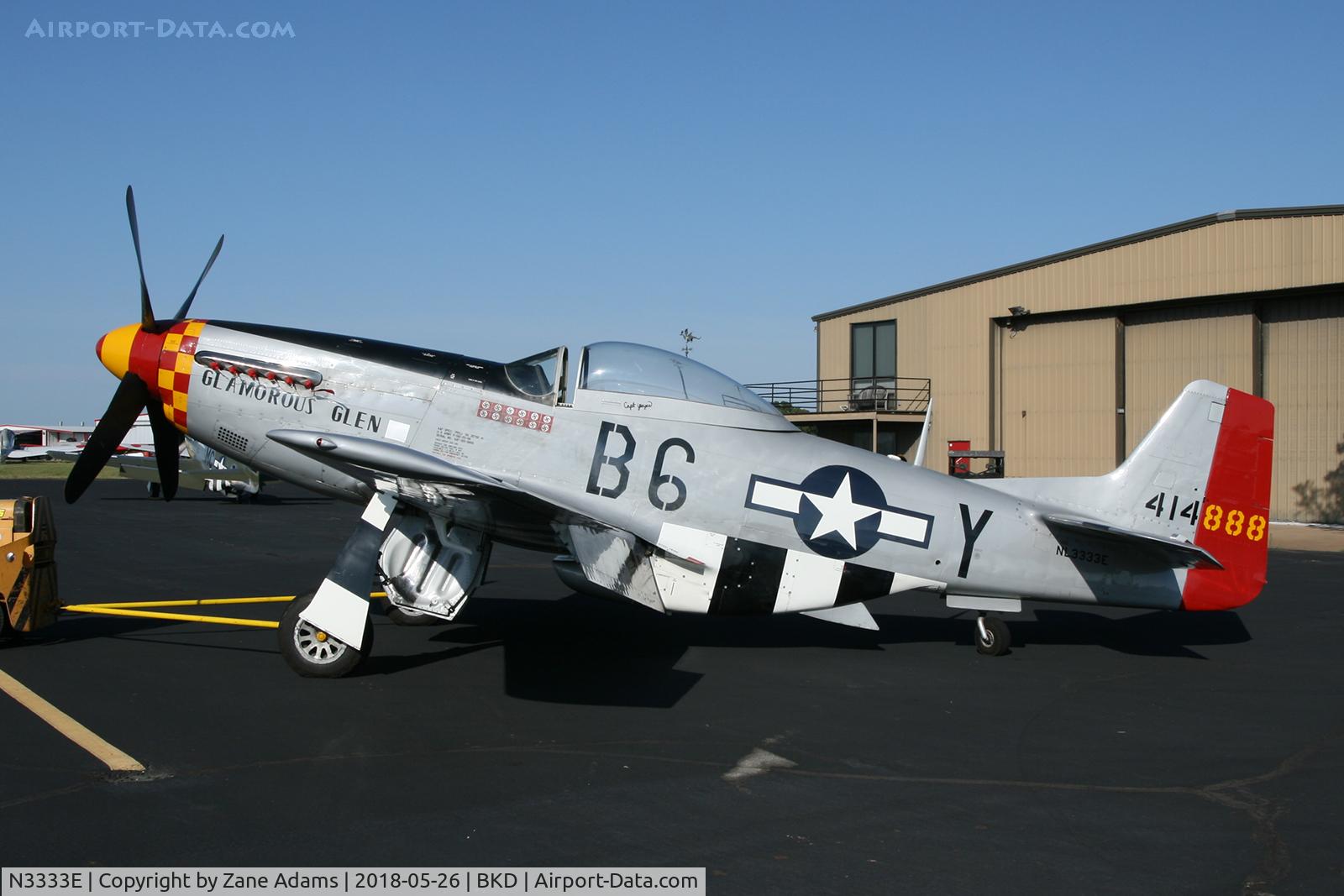 N3333E, 1944 North American/aero Classics P-51D C/N 122-51619, At the 2018 Breckenridge Airshow