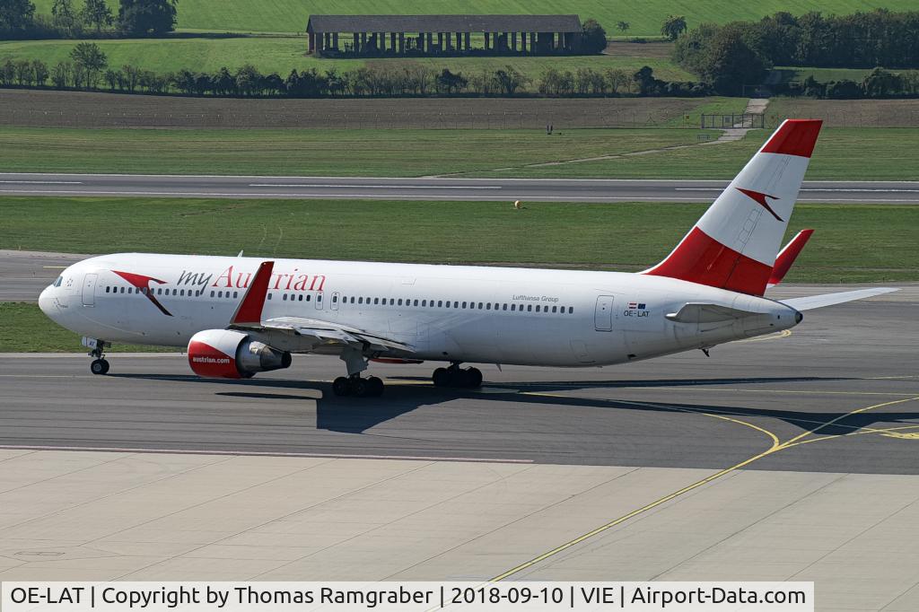 OE-LAT, 1991 Boeing 767-31A C/N 25273, Austrian Airlines Boeing 767-300