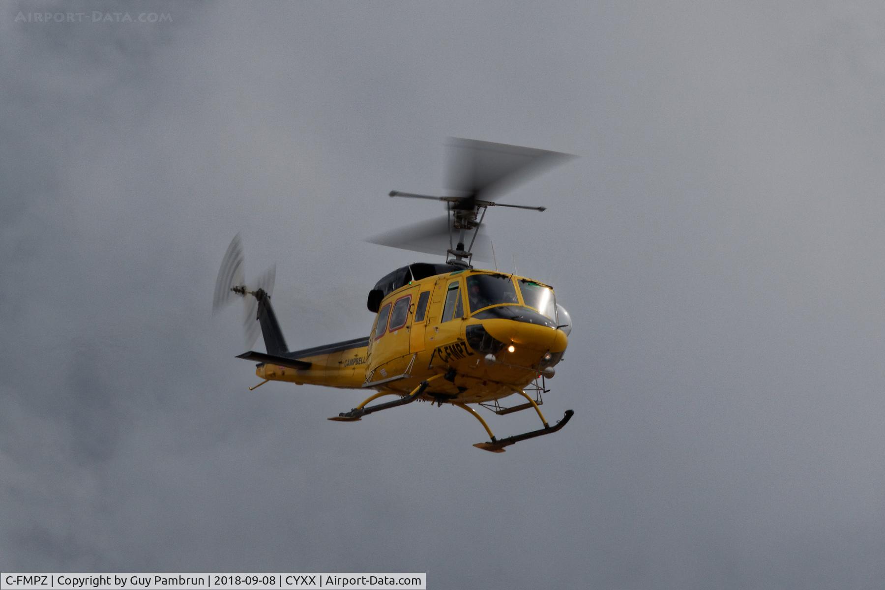 C-FMPZ, 1971 Bell 212 C/N 30528, Landing