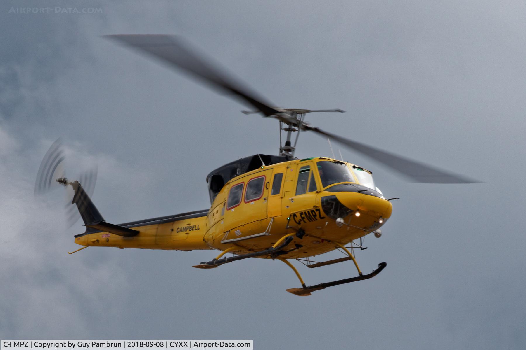 C-FMPZ, 1971 Bell 212 C/N 30528, Landing