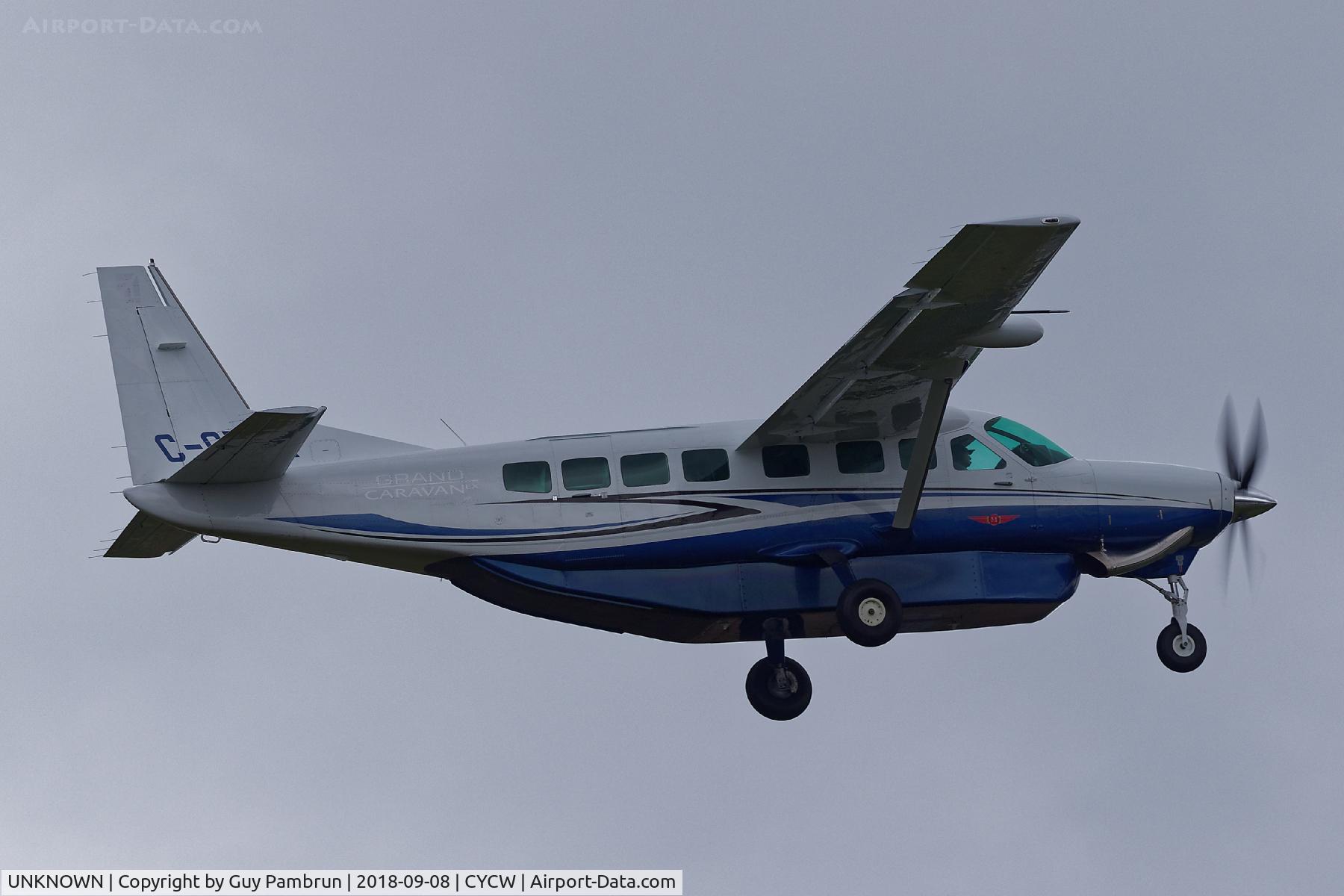 UNKNOWN, Unknown Unknown C/N Unknown, Departing (Cessna 208 Caravan C registration!)