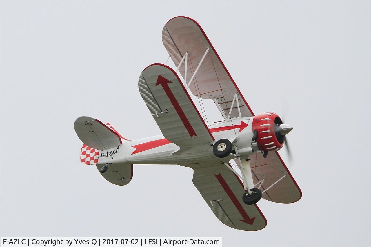 F-AZLC, Waco UPF7 C/N 5711, Waco UPF7, On display, St Dizier-Robinson Air Base 113 (LFSI) Open day 2017