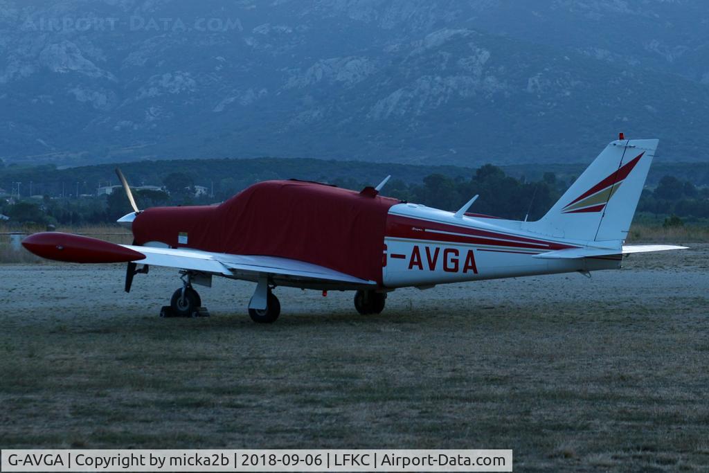 G-AVGA, 1966 Piper PA-24-260 Comanche B C/N 24-4489, Parked