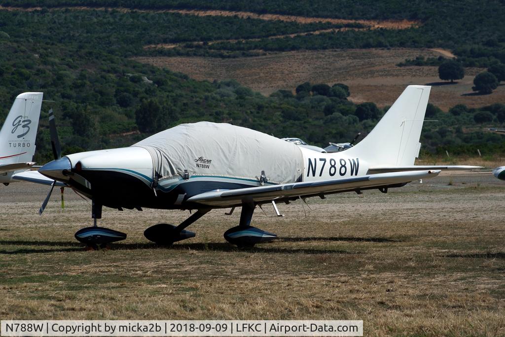 N788W, 2001 Lancair LC-40-550FG C/N 40022, Parked